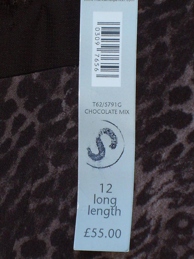 Image 5 of PER UNA Brown Jumpsuit – Size 12 Long Length – NEW!