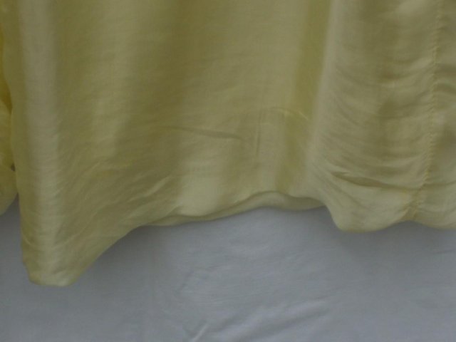Image 5 of MADE IN ITALY Yellow Silk Harem Type Trousers – Size 8