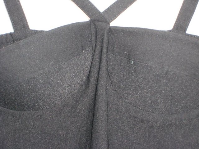 Image 5 of “Rare London” Black Bustier Mini Dress - Size 12 - NEW