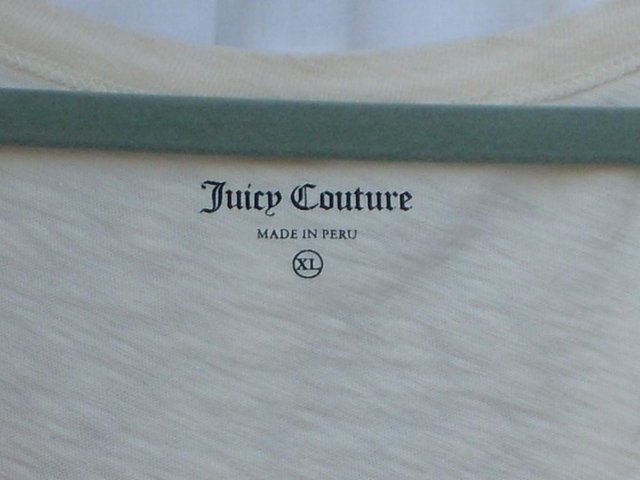 Image 5 of JUICY COUTURE Juicy Loves Jack Top Size XL (18) NEW!