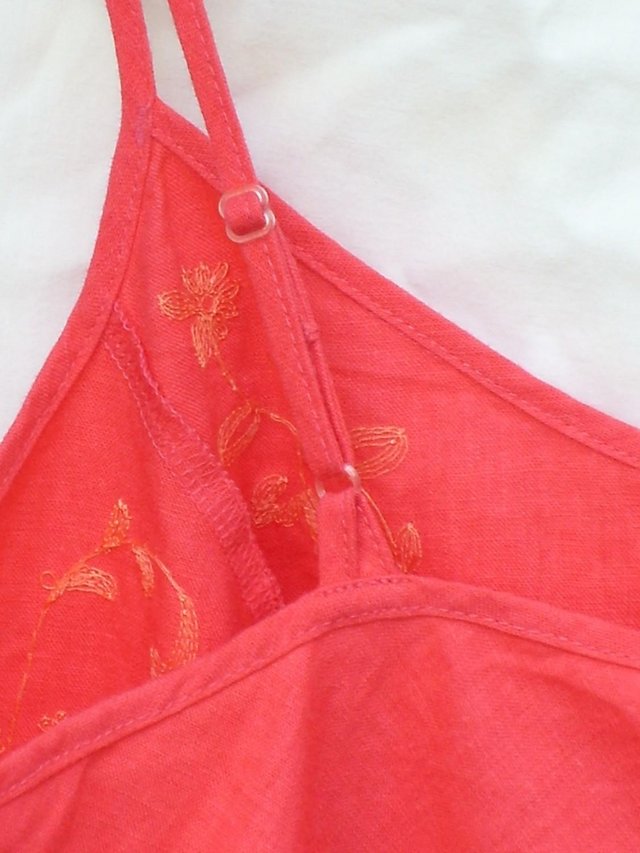 Image 3 of M&S Pink Linen Mix Vest Top – Size 16 NEW