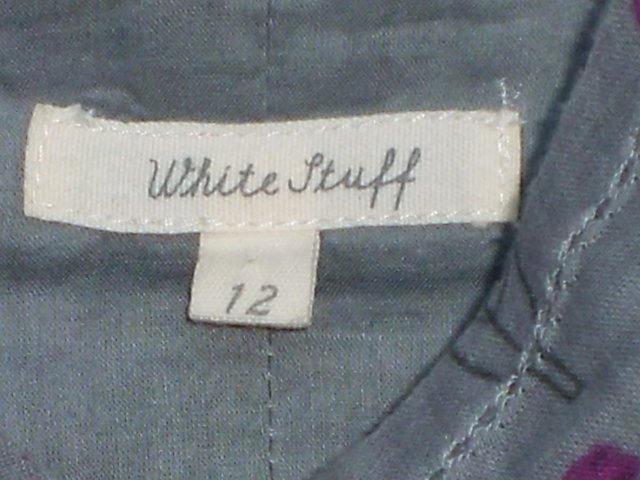 Image 4 of WHITE STUFF Cotton Print Maxi Halter Dress – Size 12
