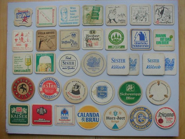 Image 2 of Beermat Vintage collection British/Eur from 1936-1984