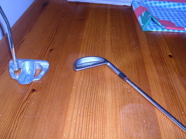 Preview of the first image of Used good conditionMizuno golf clubs Faldo ID.