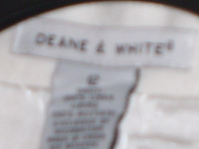 Image 6 of DEANE & WHITE –White Linen Trouser Suit - Size 12