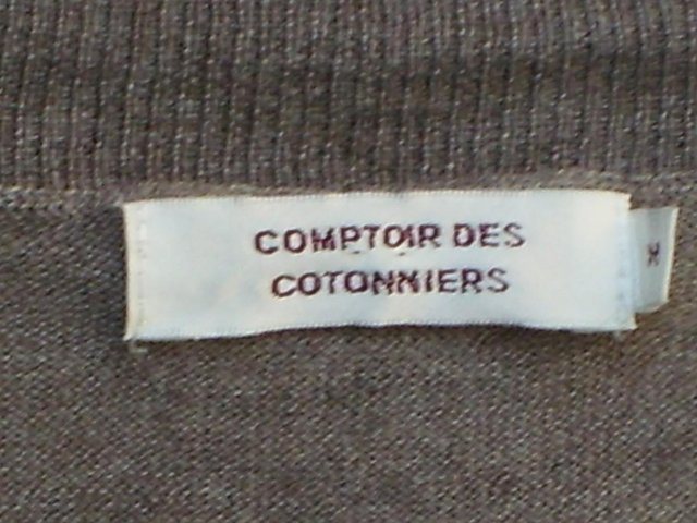 Image 4 of COMPTOIR DES COTTONNIERS Brown Cardi Top–Size 10 (M)