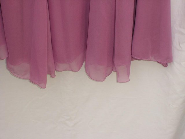 Image 3 of ALBERT NIPON Dusky Pink Top & Skirt–Size 8