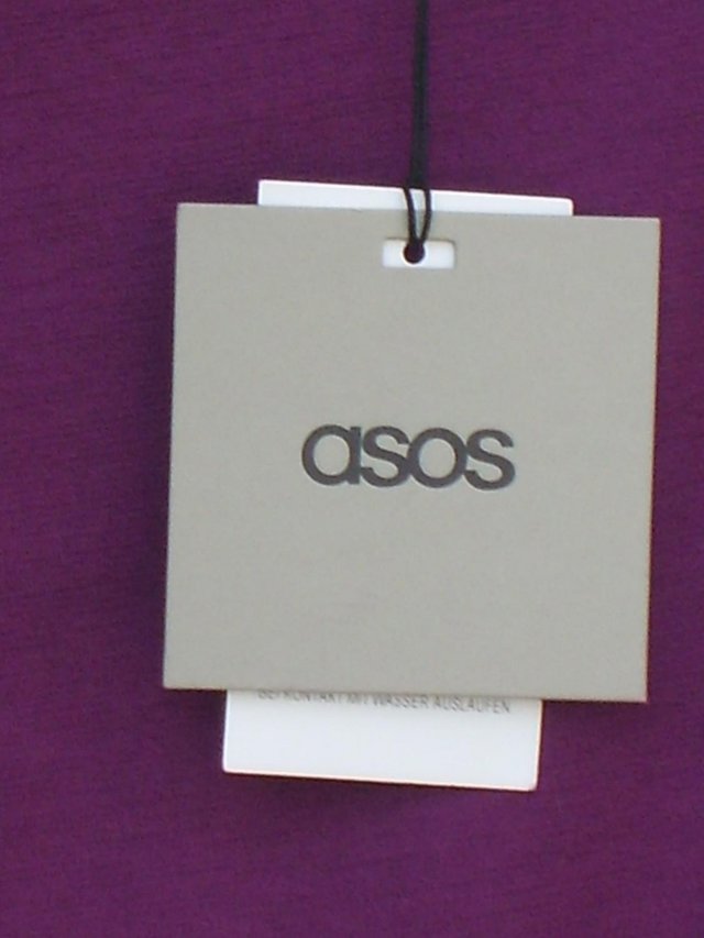 Image 5 of ASOS Dark Pink Mini Skirt – Size 12 – NEW WITH TAGS!