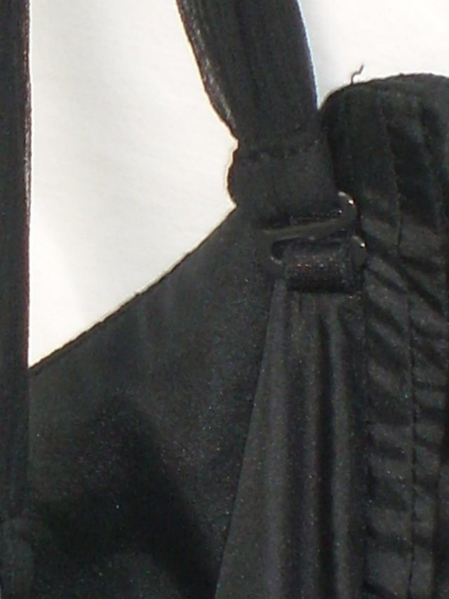Image 5 of L K BENNETT Black Silk Dress – Size 8