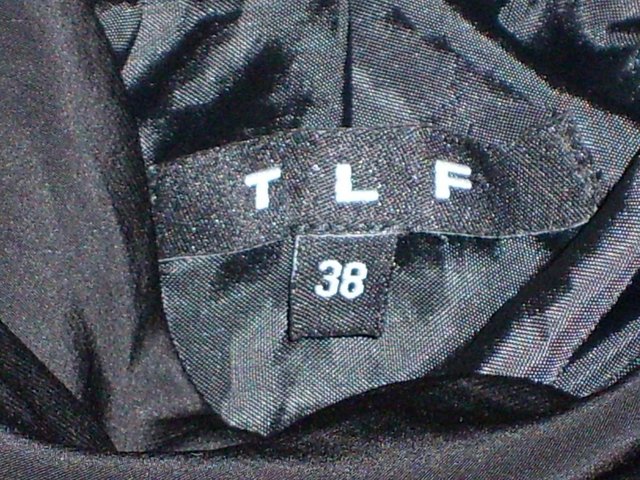Image 5 of TFL Black High Neck Sleeveless Mini Dress – Size 10