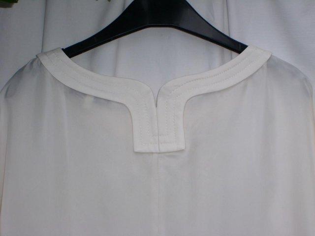 Image 5 of DAMSEL IN A DRESS Cream Blouse Top – Size 12