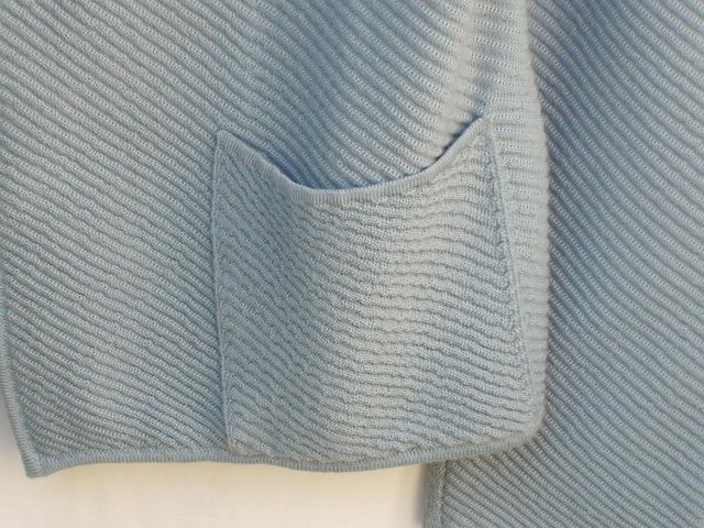 Image 5 of ARMANI COLLEZIONE Vintage Blue Jacket–Size 8 (40)