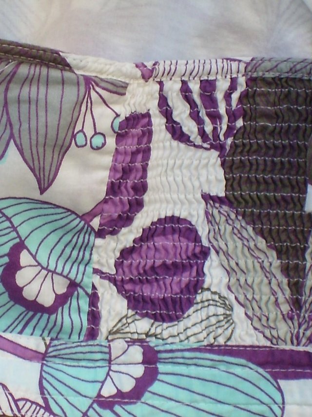 Image 5 of ESPRIT Turquoise & Purple Halter Top –Size 14