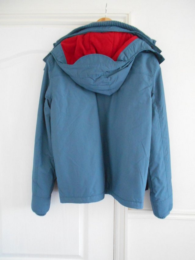 Preview of the first image of FAT FACE JACKET, WORN ONCE, SIZE LARGE.