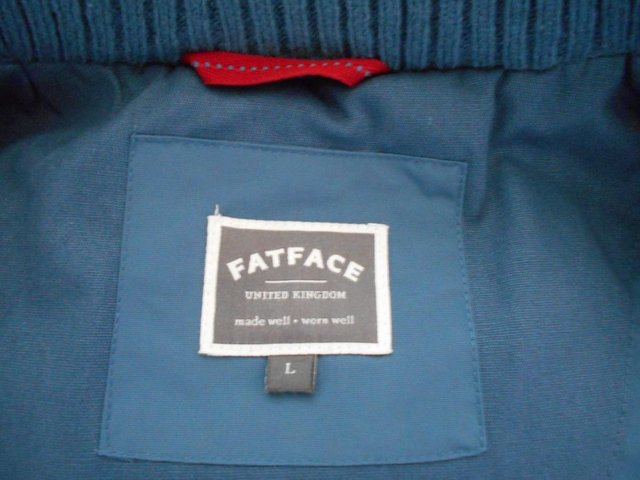 Image 3 of FAT FACE JACKET, WORN ONCE, SIZE LARGE