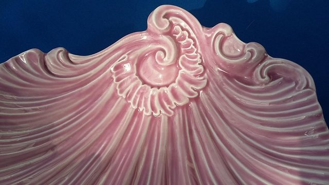 Image 5 of ATN Italian Wave Shell Bowl/Dish in Glazed Pink