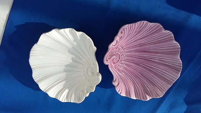 Image 10 of ATN Italian Wave Shell Bowl/Dish in Glazed Pink