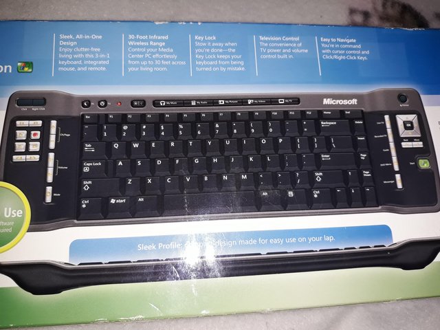 Preview of the first image of Microsoft remote keyboard.