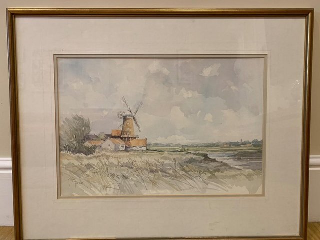 Image 3 of Jason Partner Water Colour painting of English Countryside