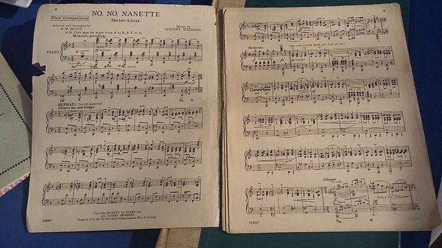 Image 3 of 1925 No No Nanette - arr. H. M. Higgs piano solo selections