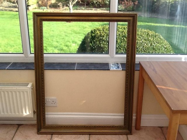 Image 2 of Large Picture Frame for Canvas or stylish Mirror