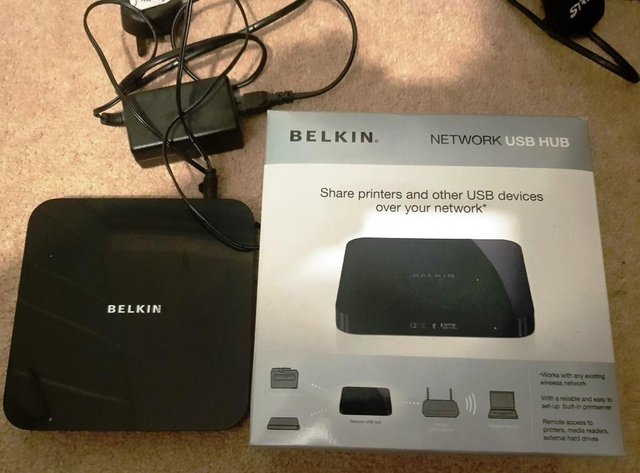 Image 3 of Belkin network to USB hub