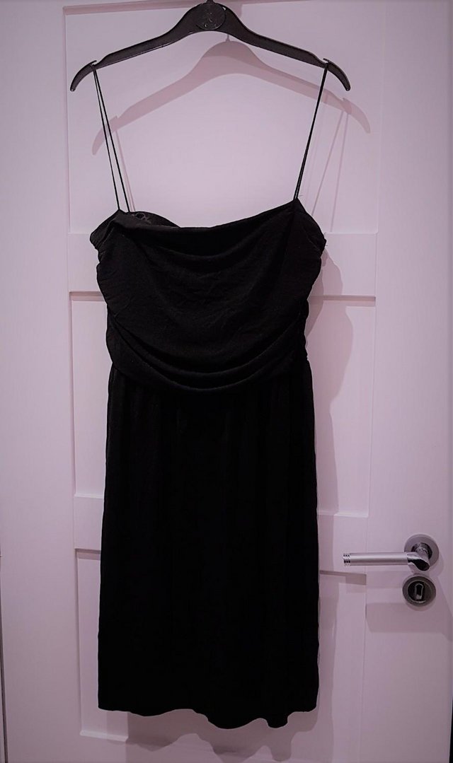 Image 3 of Stunning and elegant Black Party Dress. Mango. Size 12/14.