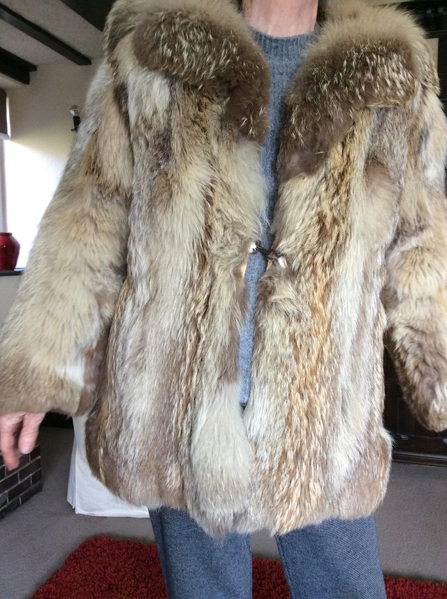 Image 2 of Ladies Blue Fox fur jacket
