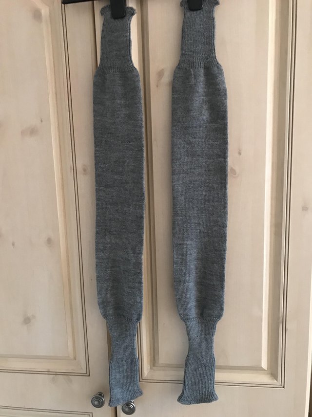 Preview of the first image of Brand New Grey Leg Warmers.