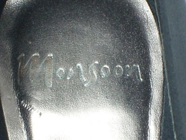 Image 6 of MONSOON Black Satin Evening Shoes – Size 8/41