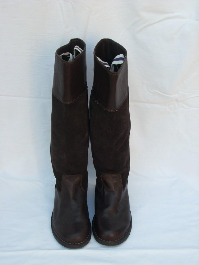 Image 3 of BODEN Brown Riding Style Boots – Size 5/38