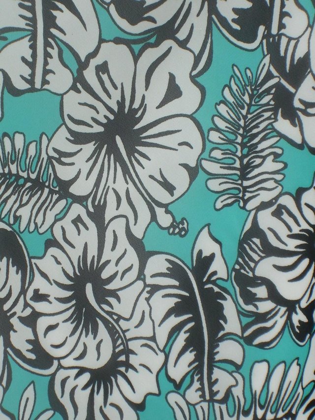 Image 5 of PAPAYA WEEKEND Turquoise Print Maxi Skirt – Size 10 NEW