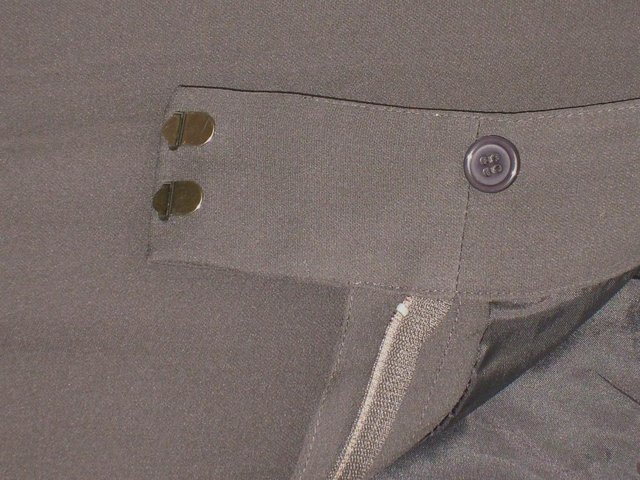 Image 5 of FENN WRIGHT & MANSON Brown Silk Trousers – Size 16