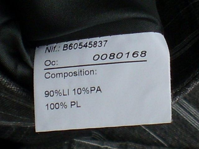 Image 7 of JORGINA Grey Striped Jacket – Size 16
