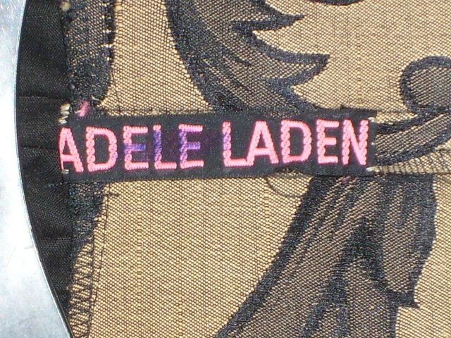 Image 6 of ADELE LADEN Black/Gold Frilled Jacket Size 10 NEW