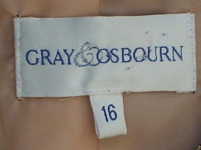Image 3 of GRAY & OSBOURNE Pink Tapestry Jacket Size 16