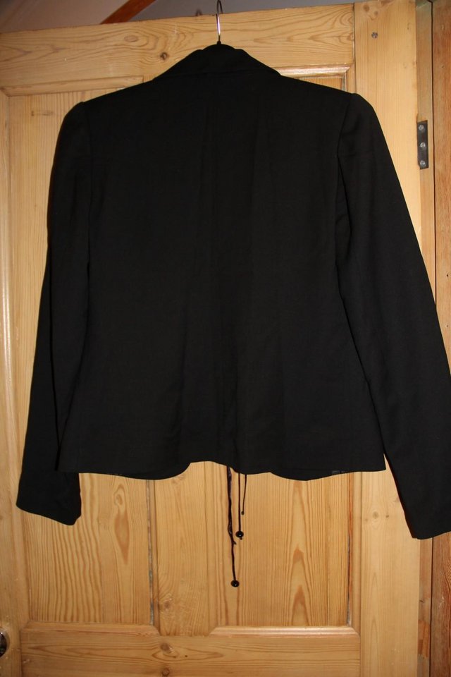 Image 5 of Isobell Kristensen “Dreams” Black Jacket Top Size 10-12