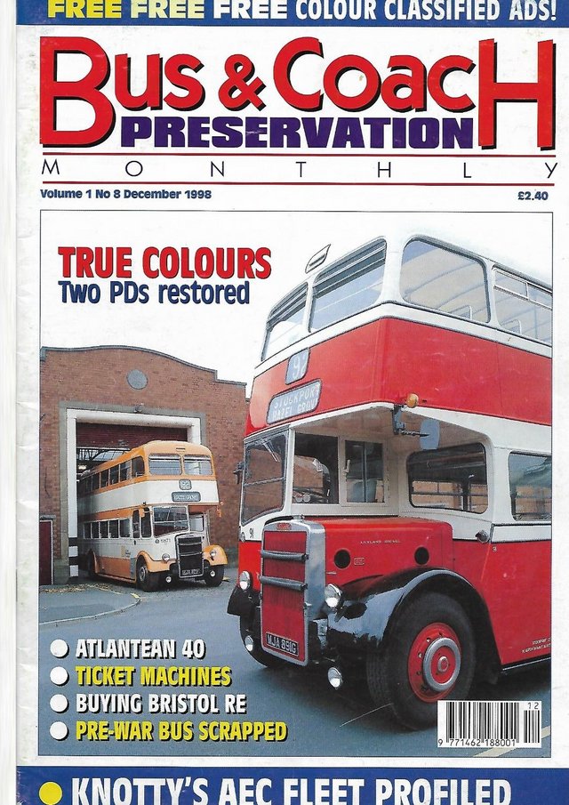 Preview of the first image of BUS AND COACH PRESERVATION MAGAZINE.