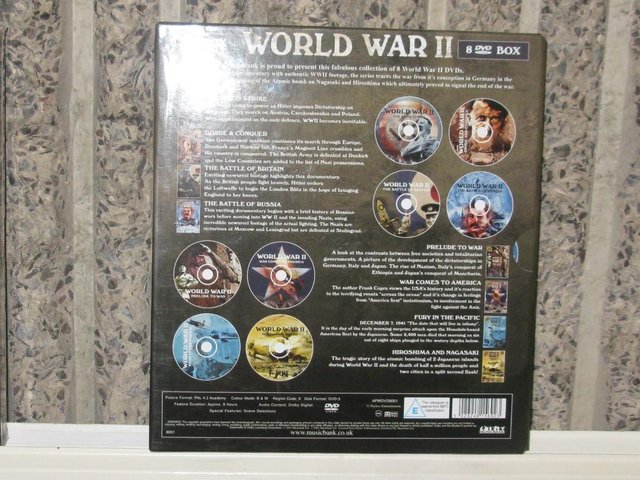 Preview of the first image of World War 2 Special8 DVD Collection.