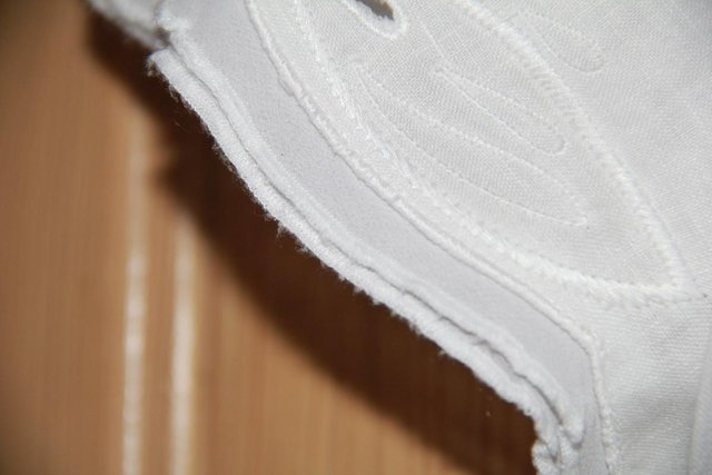 Image 6 of Per Una White Linen Top Size 16