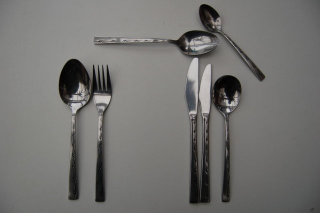 Preview of the first image of Viners 'Executive Suite' Design Cutlery, Mostly in VGC..