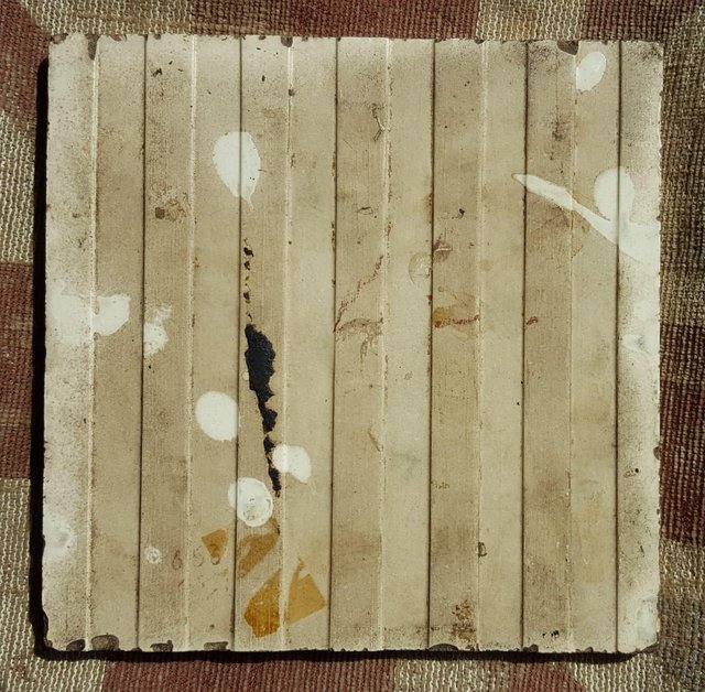Preview of the first image of Antique/Vintage Wall Tile Of A Flower.