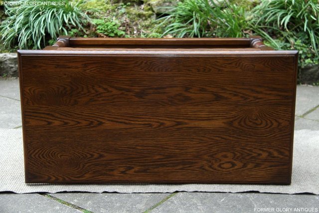 Image 45 of OLD CHARM LIGHT OAK TWO DRAWER OCCASIONAL COFFEE TABLE STAND