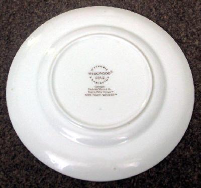 Image 2 of Wedgwood Beatrix Potter Mrs Tiggywinkle 7" Plate