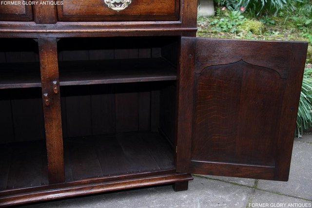 Image 54 of TITCHMARSH AND GOODWIN OAK SIDEBOARD DRESSER BASE HALL TABLE
