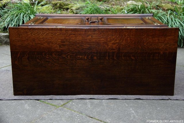 Image 65 of TITCHMARSH AND GOODWIN OAK SIDEBOARD DRESSER BASE HALL TABLE