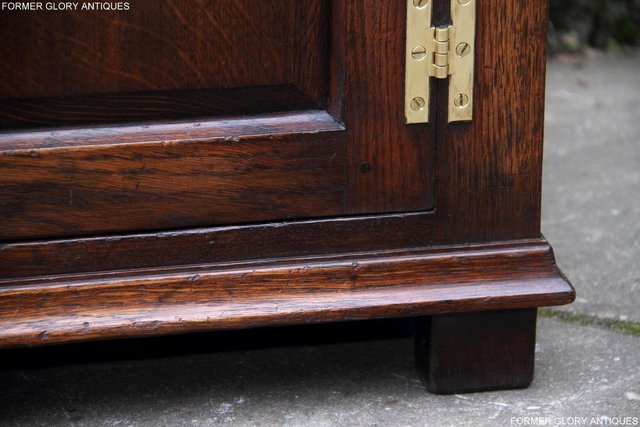 Image 78 of TITCHMARSH AND GOODWIN OAK SIDEBOARD DRESSER BASE HALL TABLE