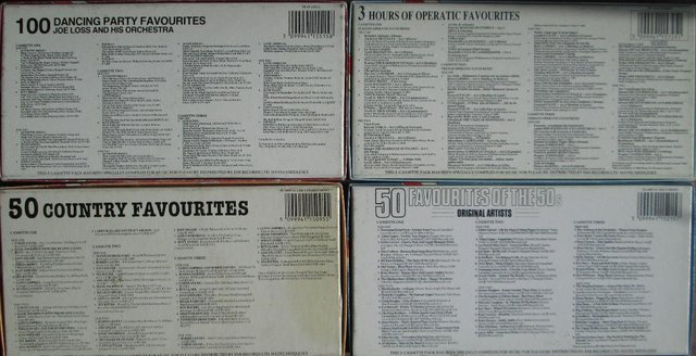 Image 2 of 4 lots of 3 cassettes - Oldies (incl P&P)
