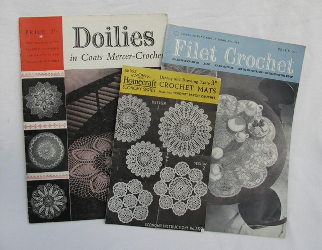 Preview of the first image of Crochet booklets  - Vintage.