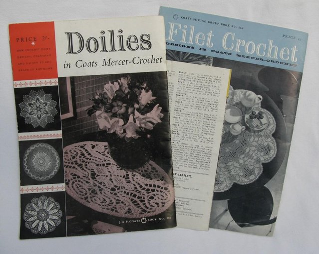 Image 2 of Crochet booklets  - Vintage